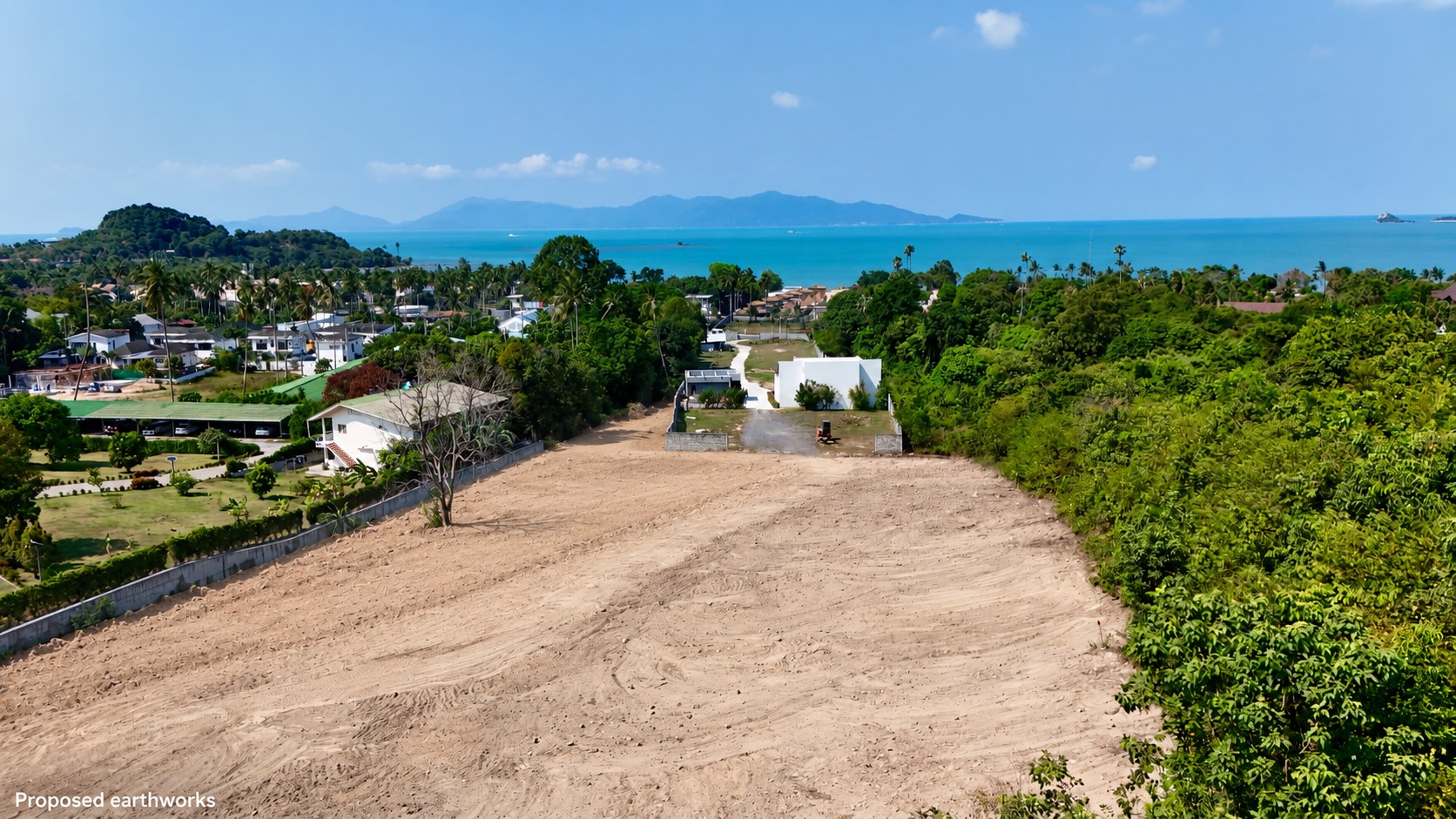 Proposed earthworks — 01