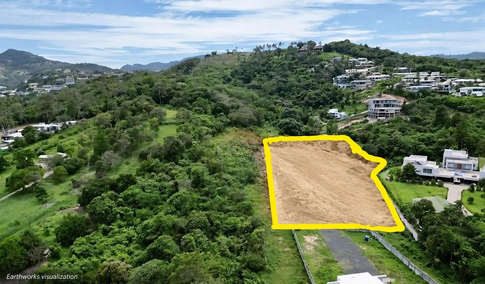 Proposed earthworks — 03